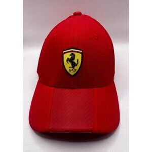 Ferrari Scuderia Red Cap Adjustable hat Unisex